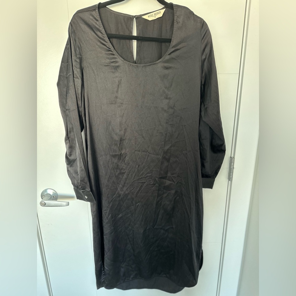 Nicole Bridger I Am Love 97% Silk Shift Dress | Size 10 | Sustainable Designer
